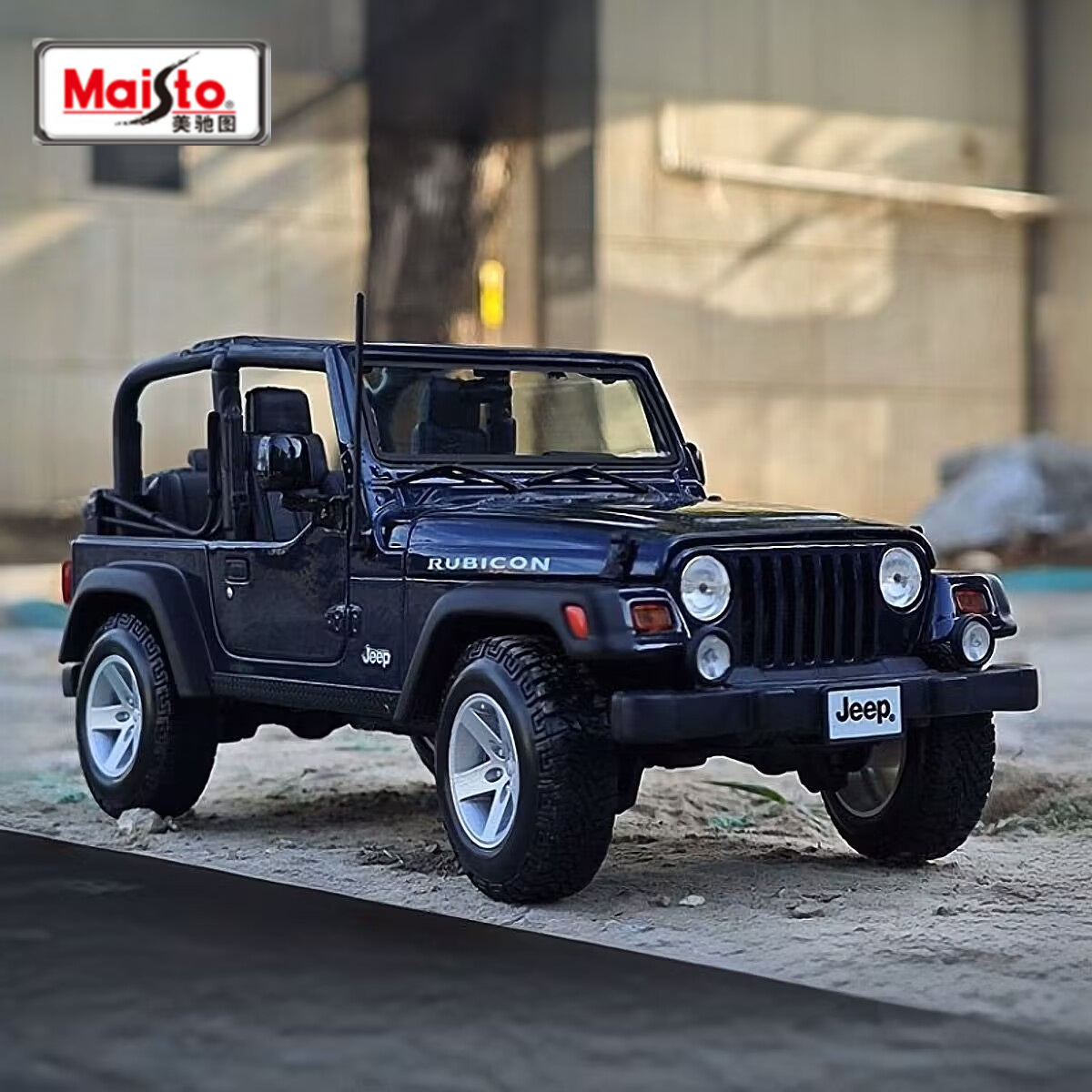 Kids Toys Jeep - Maisto 1:18 Jeep Wrangler Rubicon Legierung