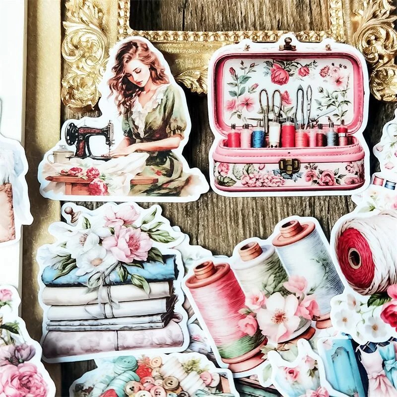 Kids Toys Victoria - Victoria Mädchen Nähmaschine Aufkleber Mädchen Aufkleber
