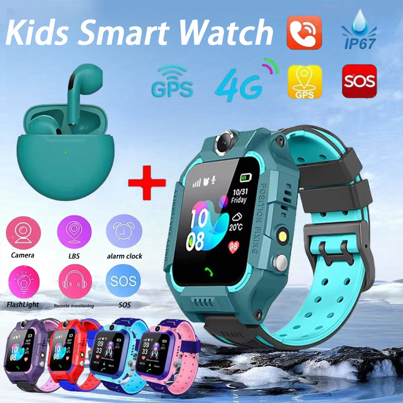 Kids Smartwatch Gps - Neue Kinder Smart Uhr SOS Telefon