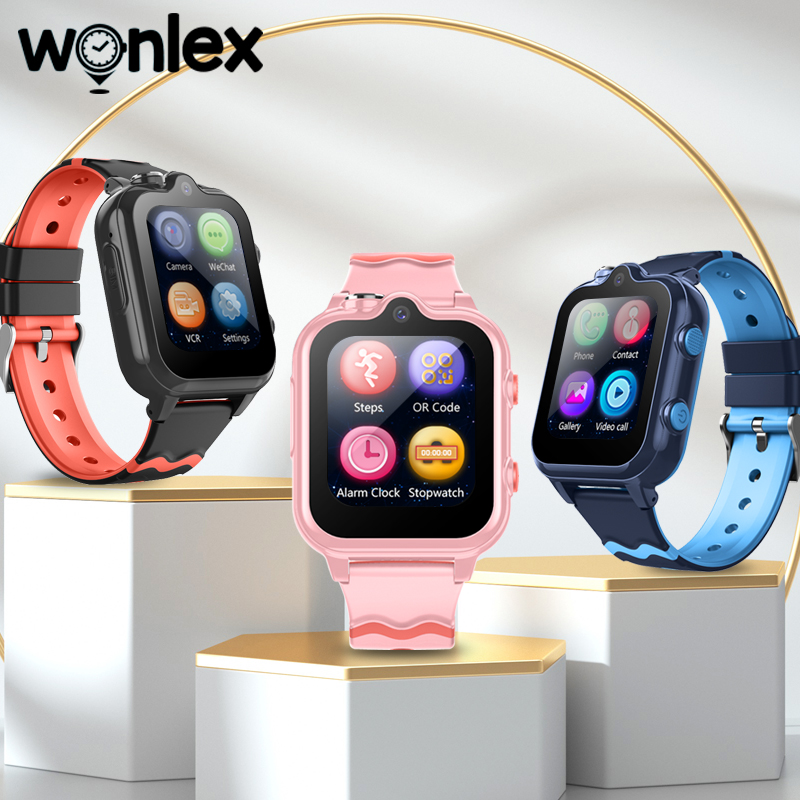 Kids Smartwatch Gps - Wonlex Smartwatch für Kinder 4G KT18Pro