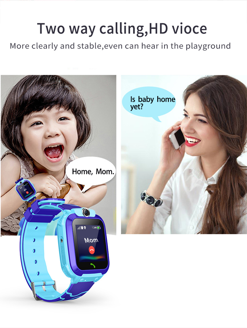 Kids Smartwatch Gps - 2026 Wasserdichte Smartwatch für Kinder SOS