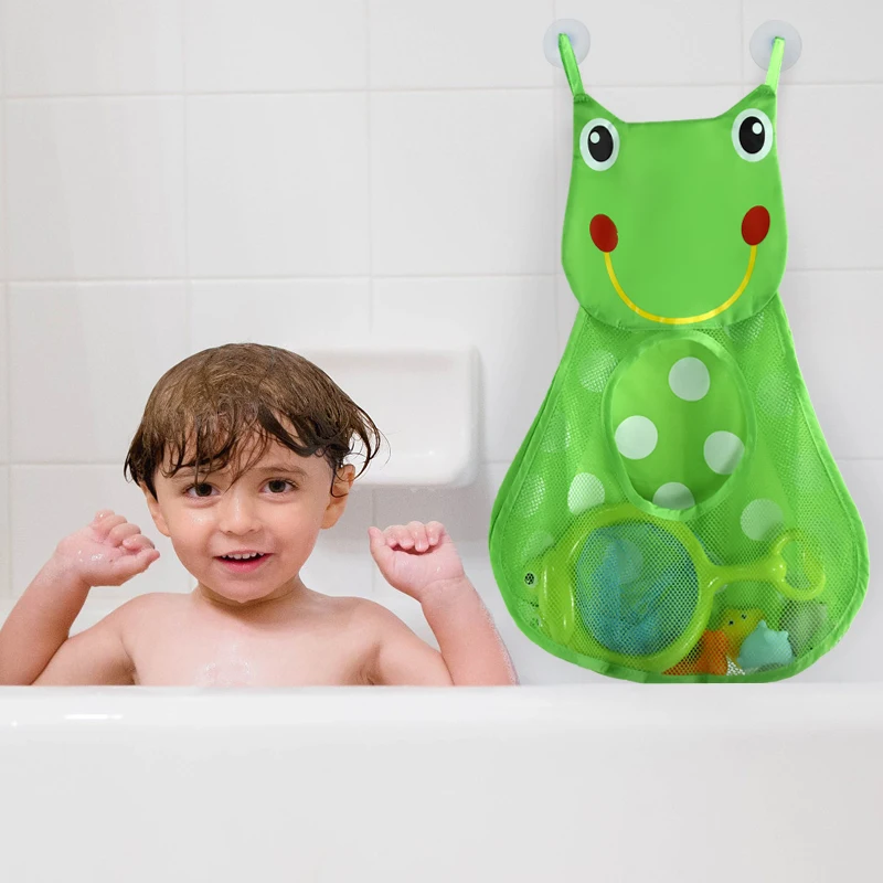 Kids Toys Basket - Baby Badezimmer Netzbeutel Cartoon Tierformen Stoff