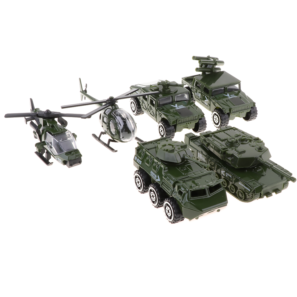 Kids Toys Jeep - 6 in 1 Assorted 1/87 Fahrzeuge