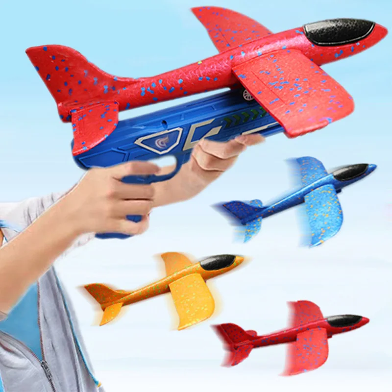 Catapult Launcher Toy - Schaum Flugzeug Launcher EPP Blase Flugzeuge