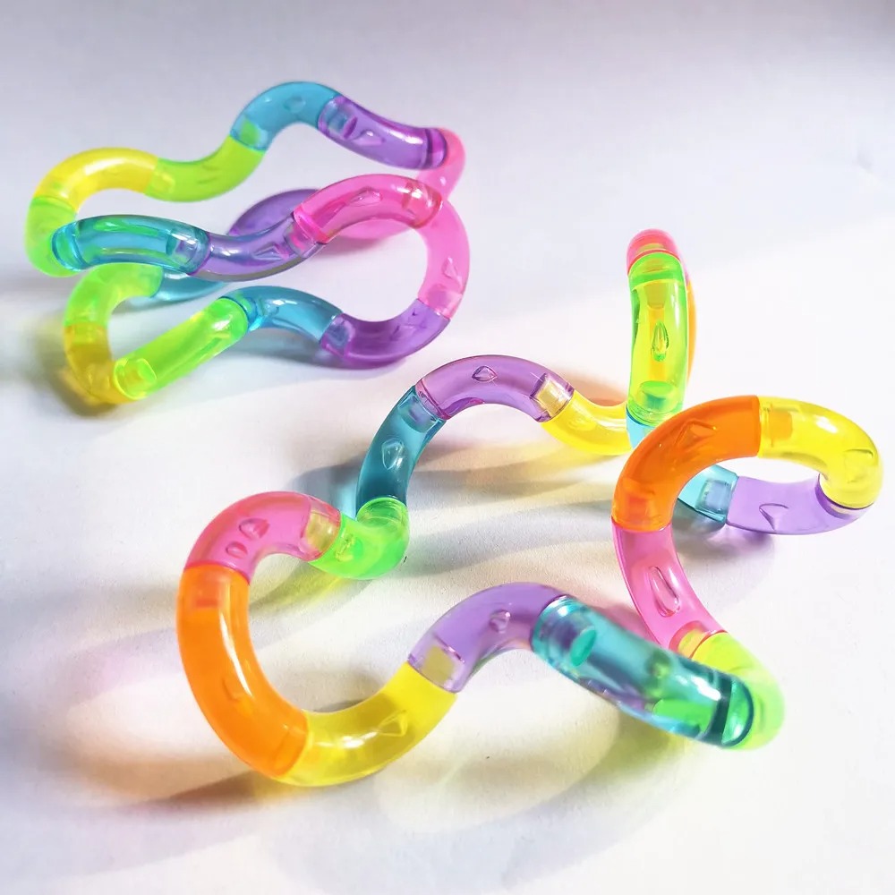Kids' Toys - Verformbares Seil, lustiges und lehrreiches Zappelspielzeug,
