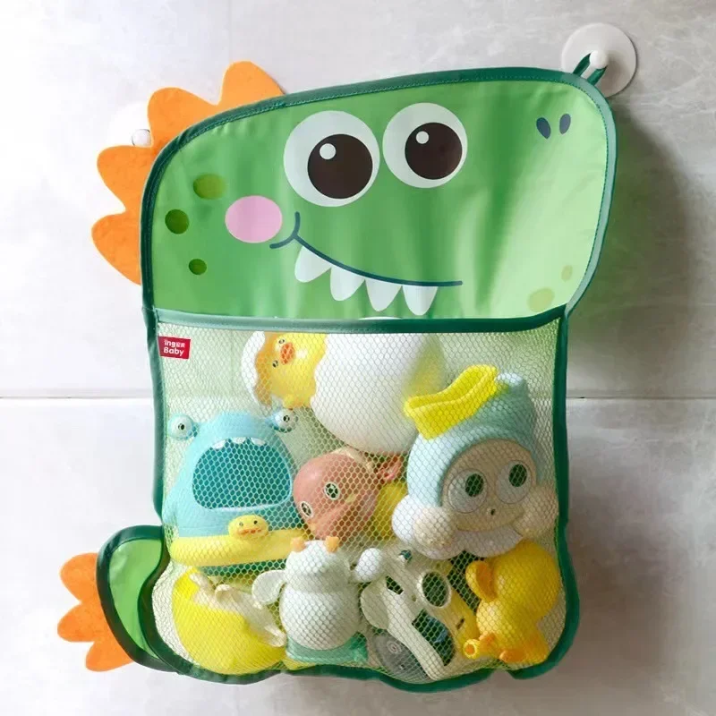 Kids Toys Basket - Kinder-Organizer-Aufbewahrungstasche mit Saugnapf für Wasserspielzeug, Badezimmer,