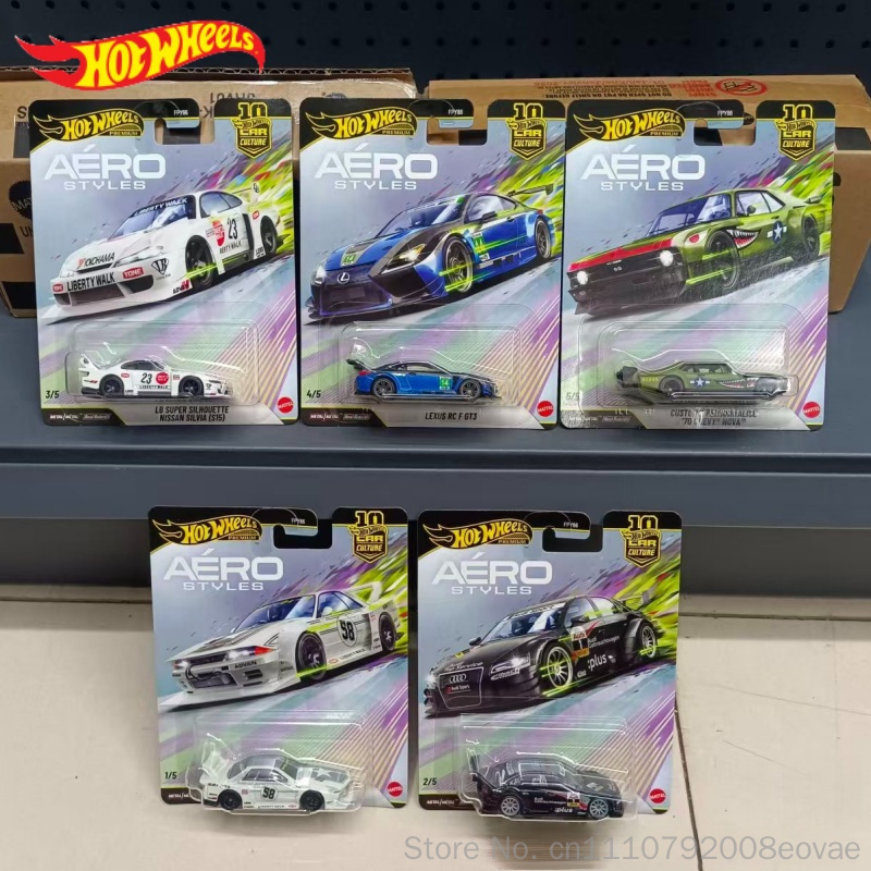 Mattel Toy Hot Wheels - Hot Wheels Aero Styles Premiums Serie