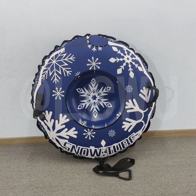 Kids' Toys - Aufblasbare Schneereifen-Rutsche mit Griffen für Kinder