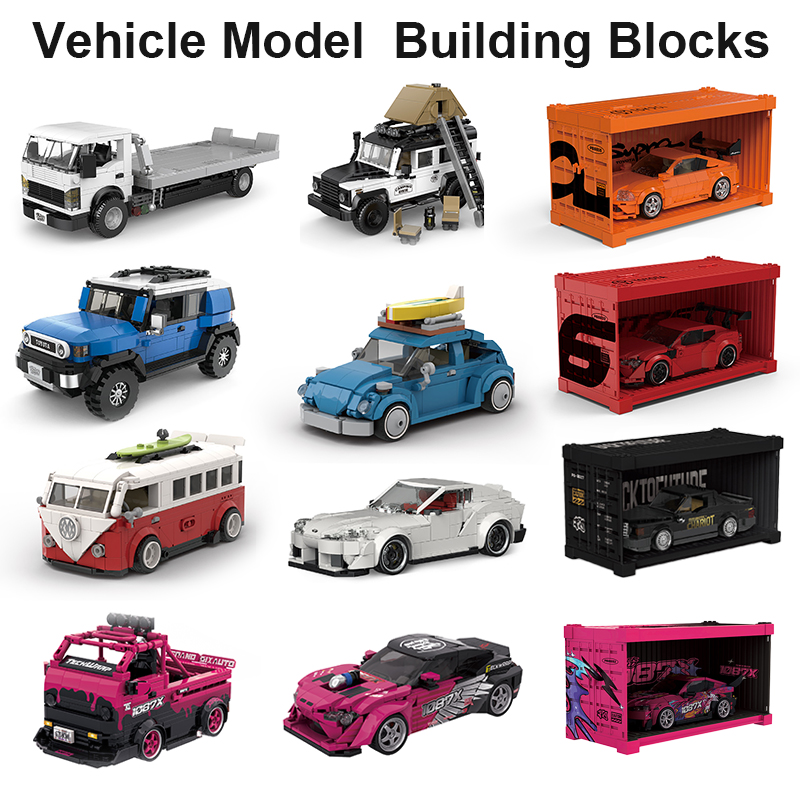 Kids Toys Jeep - MOULDKING Luxus Autos Serie Bausteine Sport