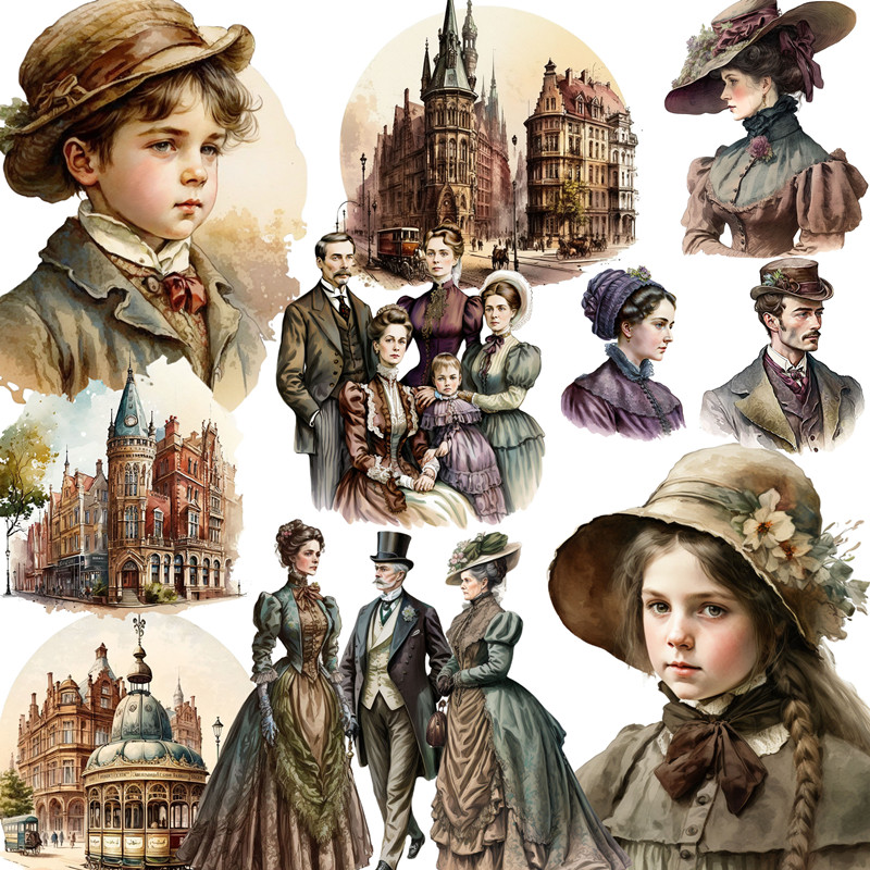 Kids Toys Victoria - Die Victoria Zitadelle Aufkleber Handwerk und