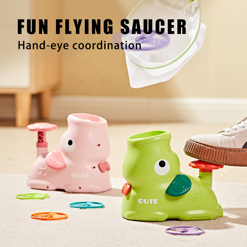 Catapult Launcher Toy - Kinder fliegen Scheibe Luft Raketenwerfer Outdoor-Spaß