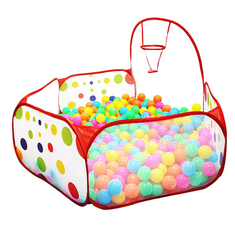 Faltbarer Ocean Ball Pit Pool  – Kids Toys Basket Bewertung und Preis