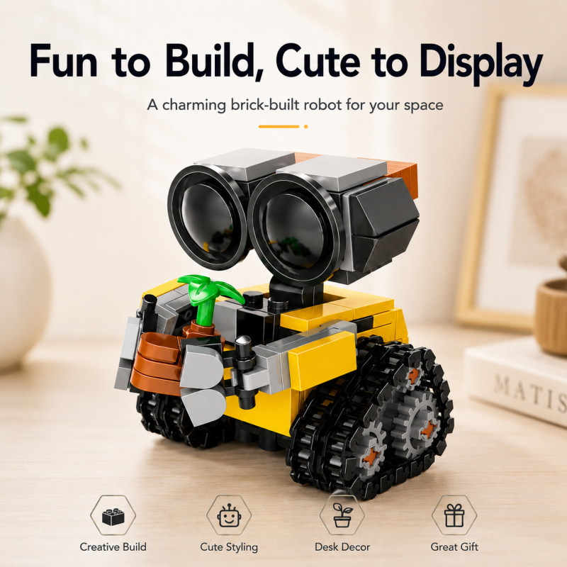 Mini-Roboter-Baustein-Set, Nie – Lego Building Blocks Bewertung und Preis