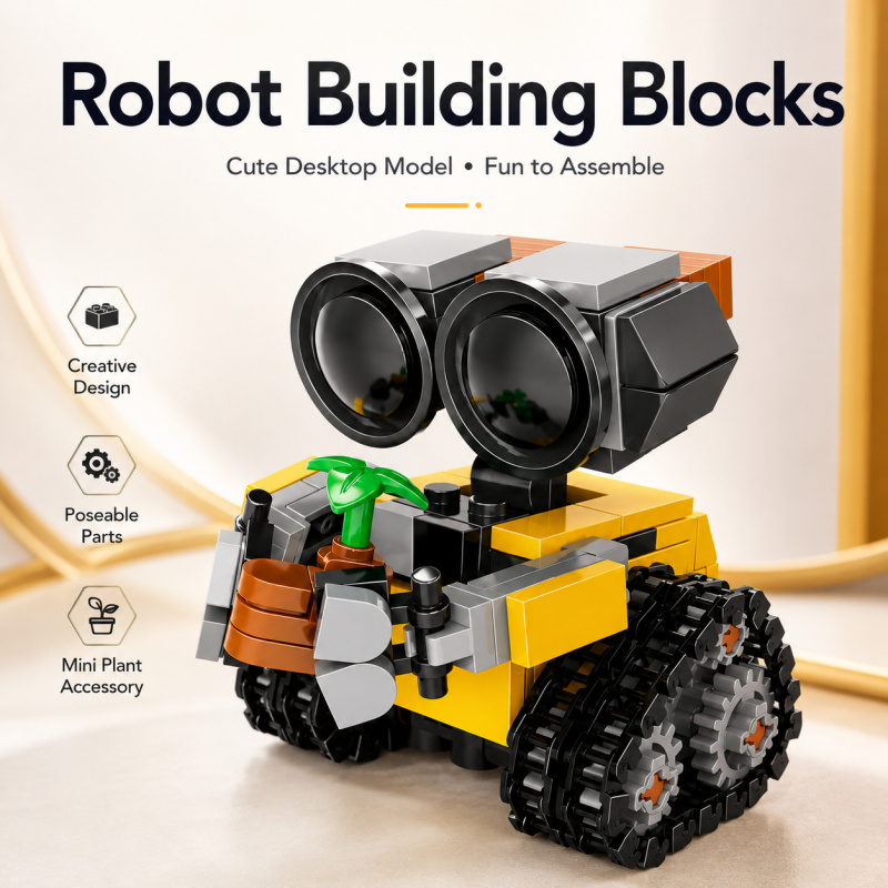 Mini-Roboter-Baustein-Set, Nie – Lego Building Blocks Bewertung und Preis