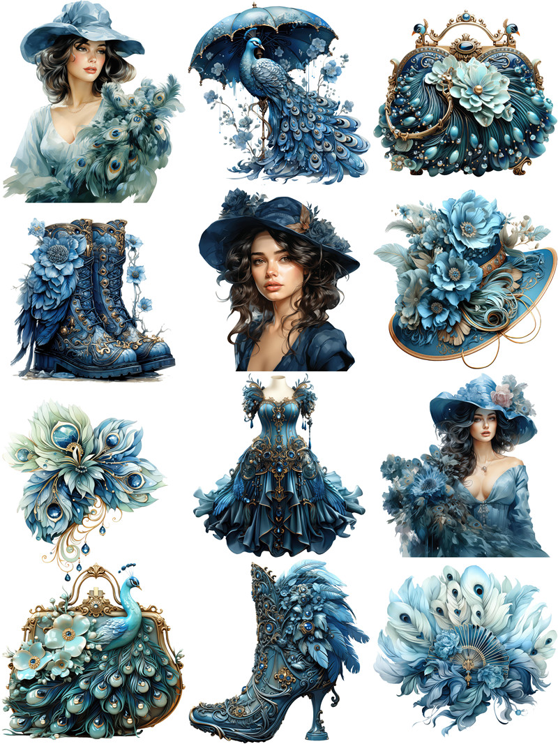 Victoria Pfau blau Aufkleber H – Kids Toys Victoria Bewertung und Preis