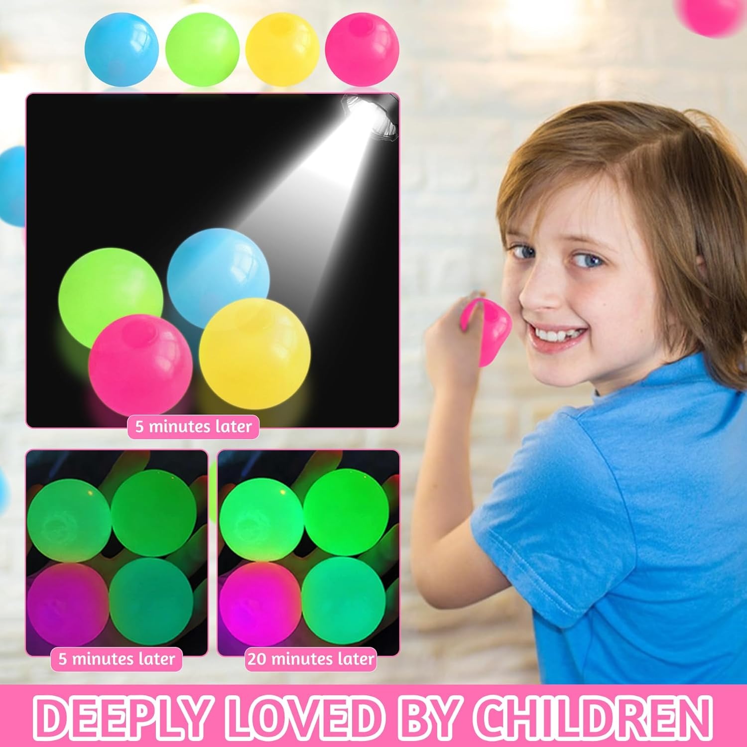 5/10 Stück im Dunkeln leuchten – Kids Toys Under £5 Bewertung und Preis