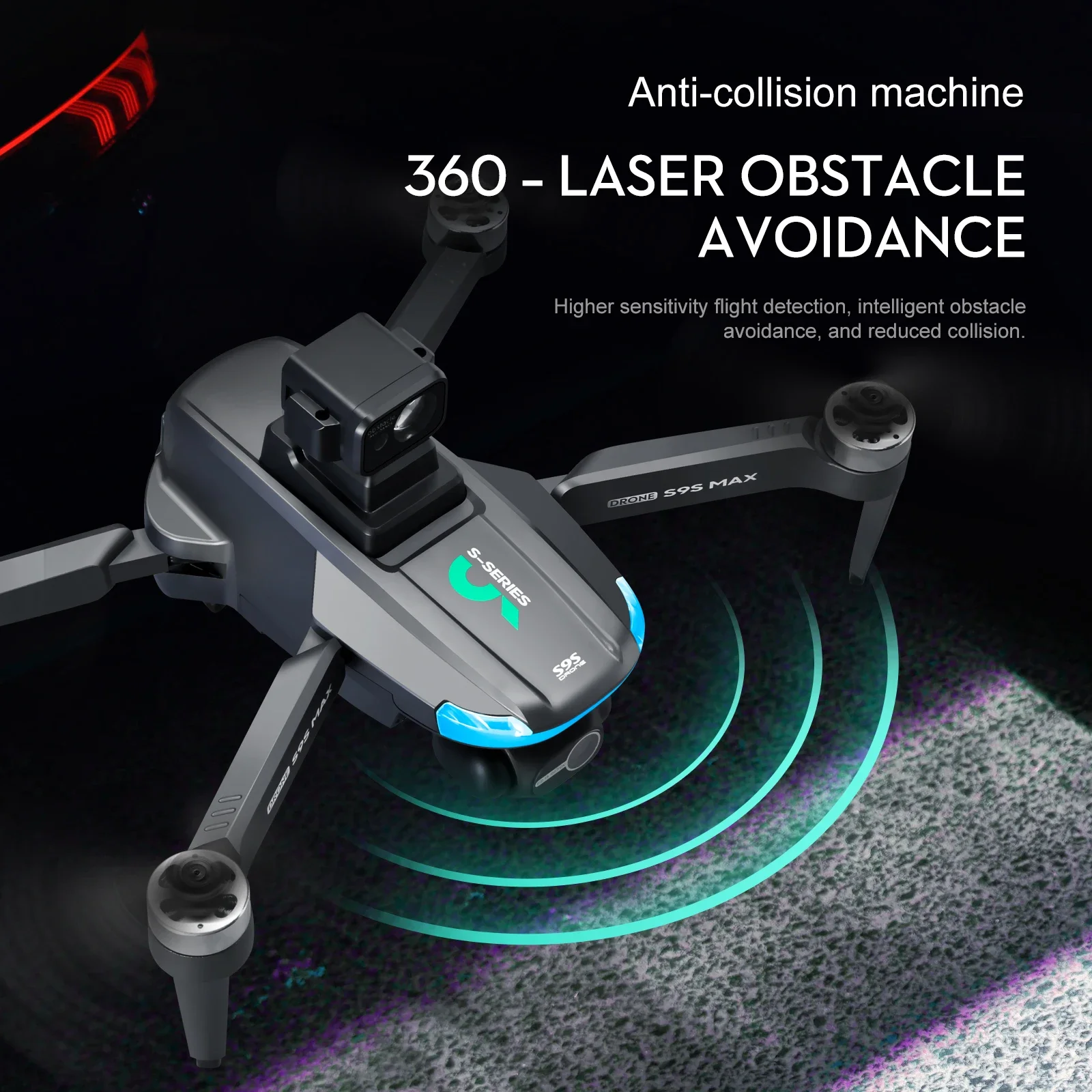 NEUE S9S MAX MINI Drone 4K 2-A – Rc Helicopter Mini Bewertung und Preis