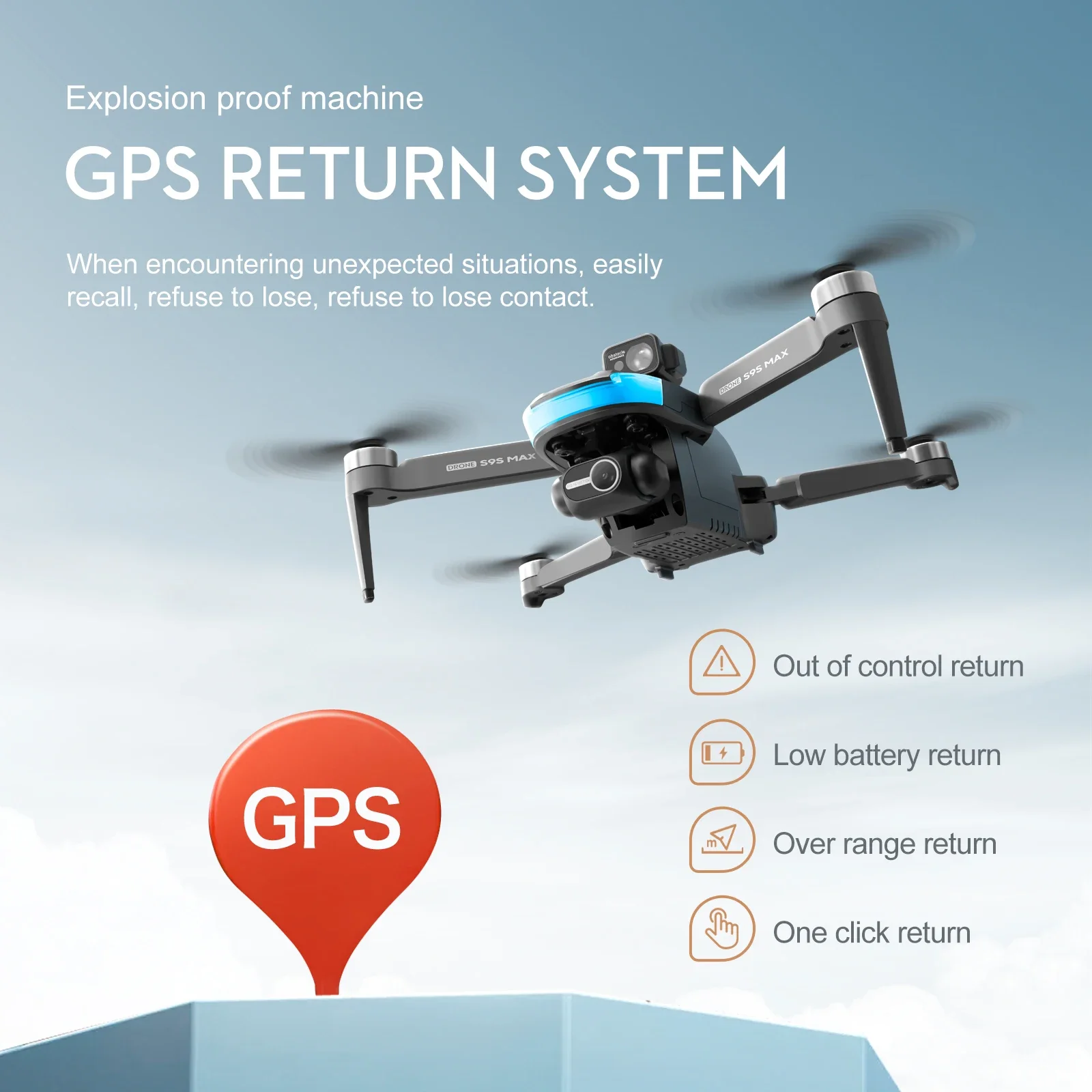 NEUE S9S MAX MINI Drone 4K 2-A – Rc Helicopter Mini Bewertung und Preis