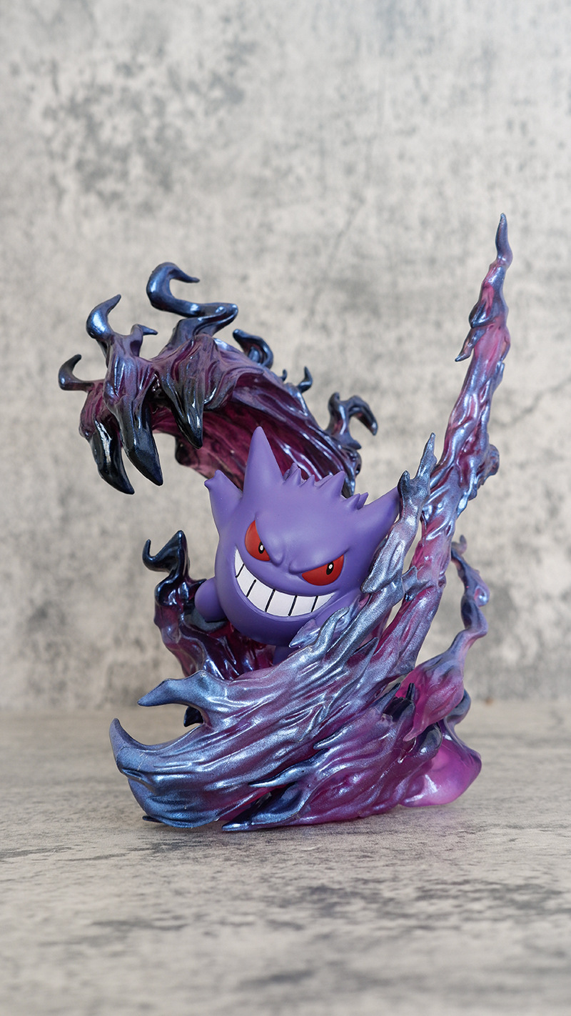 19cm Anime Pokemon Gengar Kamp – Kids Toys Variety Bewertung und Preis
