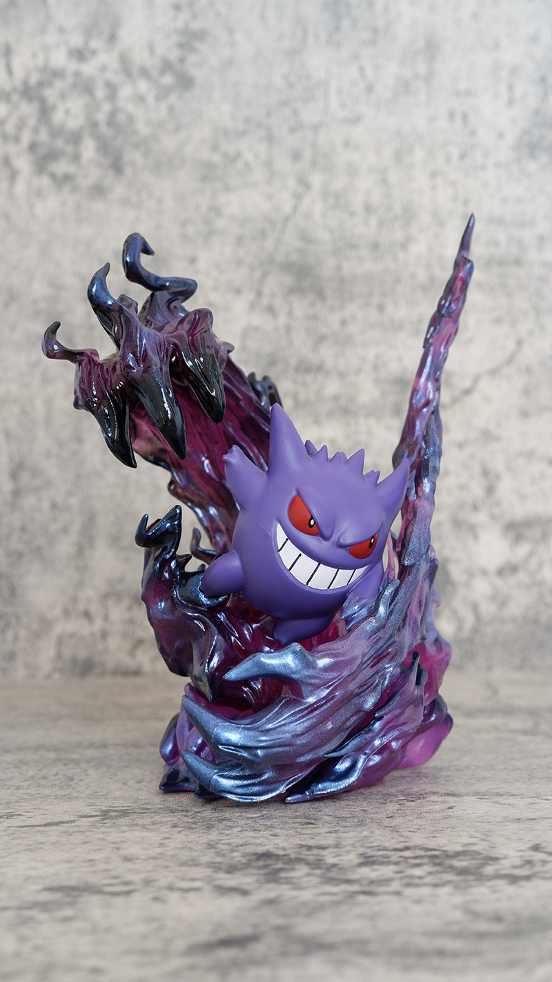 19cm Anime Pokemon Gengar Kamp – Kids Toys Variety Bewertung und Preis