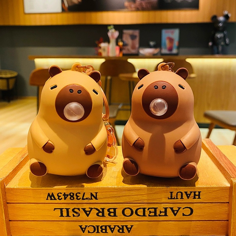 Capybara Puppe Prise Anhänger  – Kids Toys Variety Bewertung und Preis