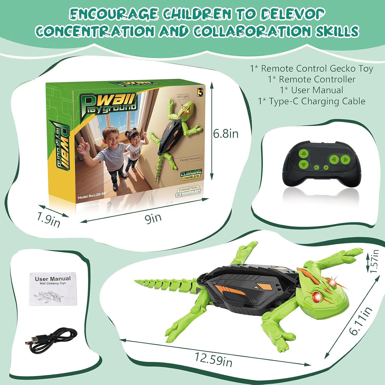 Ferngesteuertes Gecko-Chamäleo – Kids Toys Under £5 Bewertung und Preis