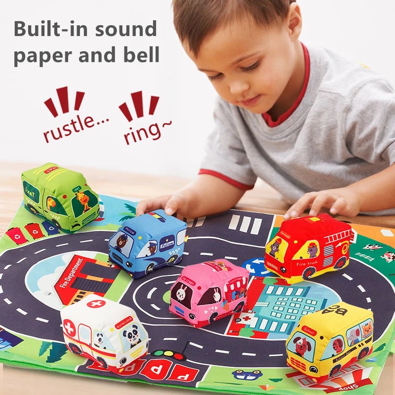 Weiches Auto-Spielzeug-Set mit – Kids Toys Variety Bewertung und Preis