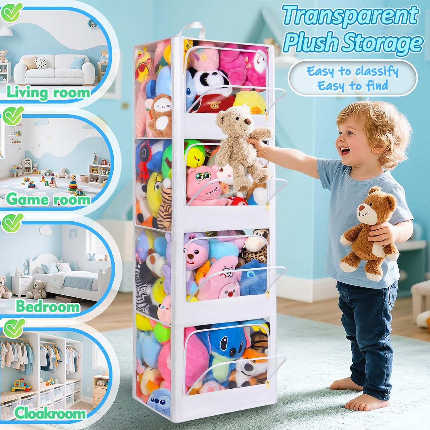 4-stöckiger Transparenter Reiß – Kids' Toys Bewertung und Preis