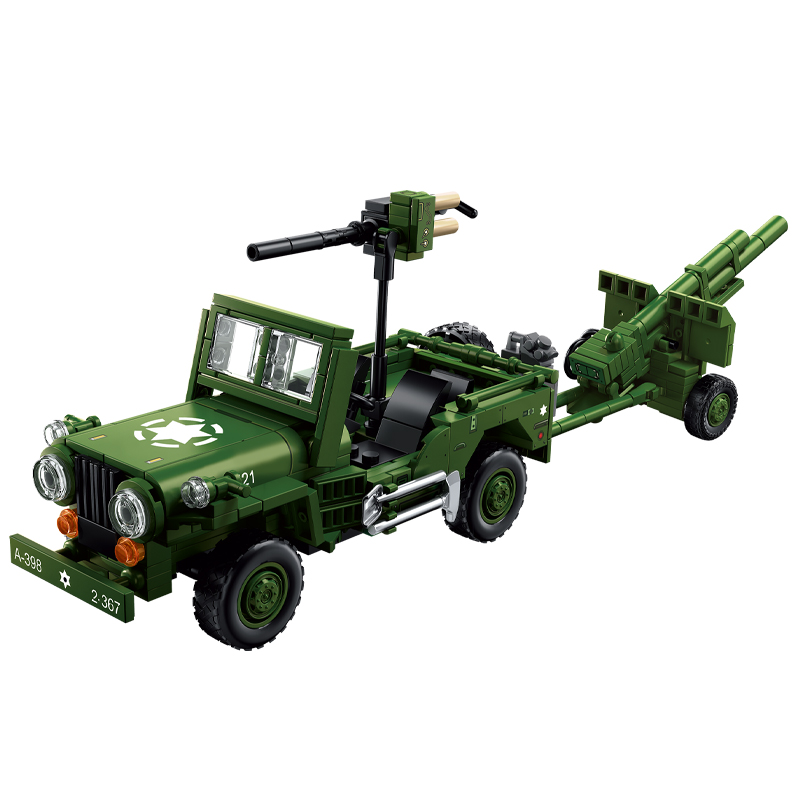 US-Militärpanzer-Serie Baustei – Kids Toys Jeep Bewertung und Preis