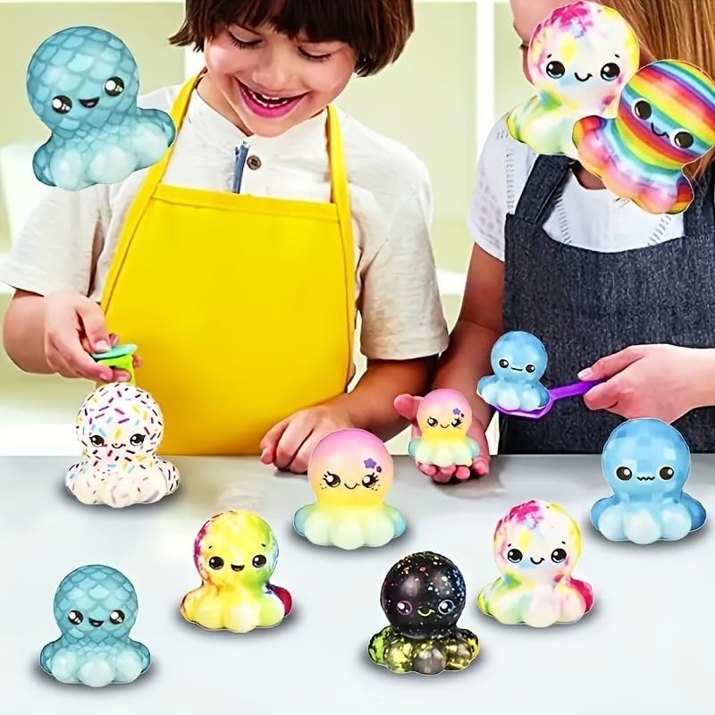 6/12 Stück Oktopus Slow Squish – Kids Toys Basket Bewertung und Preis