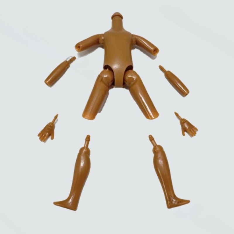 5-Zoll-Kleine Puppe mit hellbr – Kids Toys Under £5 Bewertung und Preis