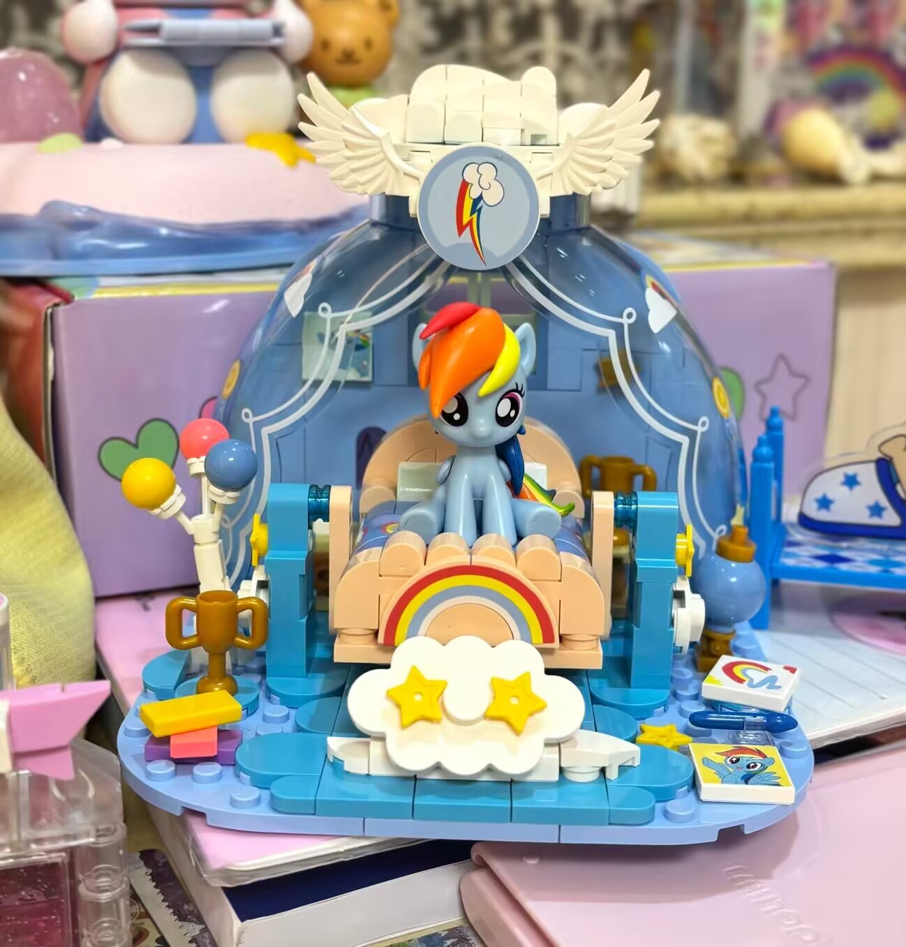 2025 heiße Neue My Little Pony – Lego Building Blocks Bewertung und Preis
